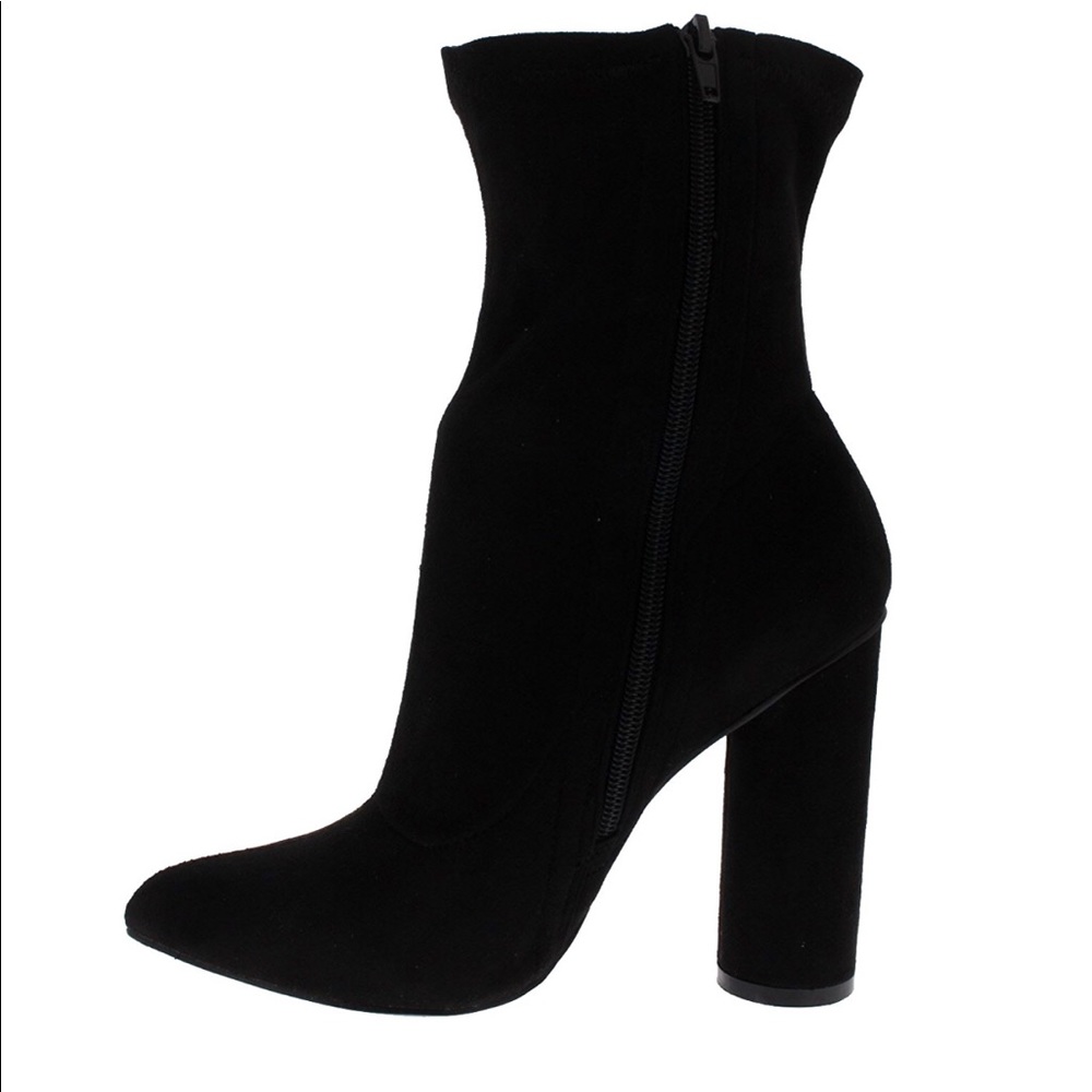 Black booties